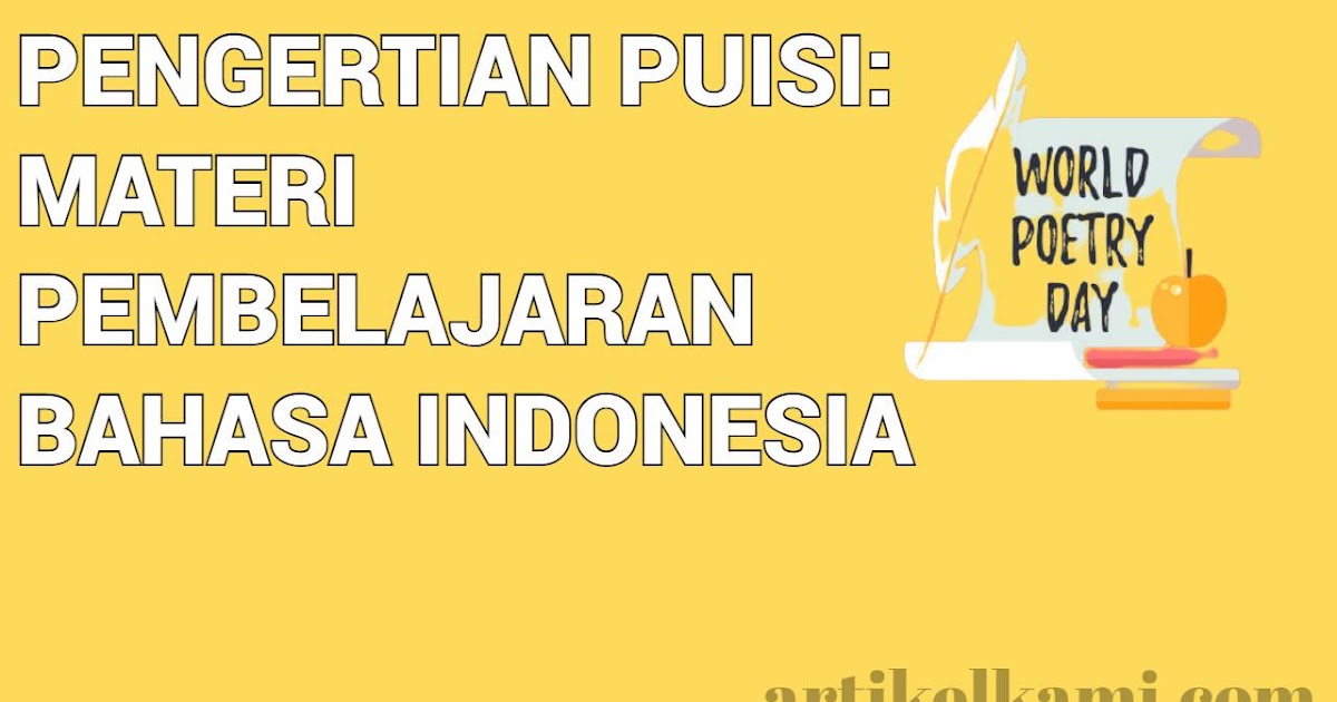 Detail Struktur Dalam Puisi Nomer 51