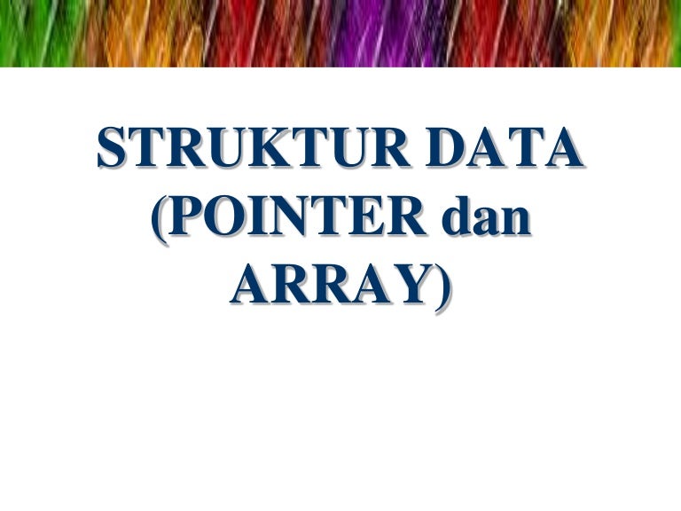 Detail Struktur Data Array Nomer 25