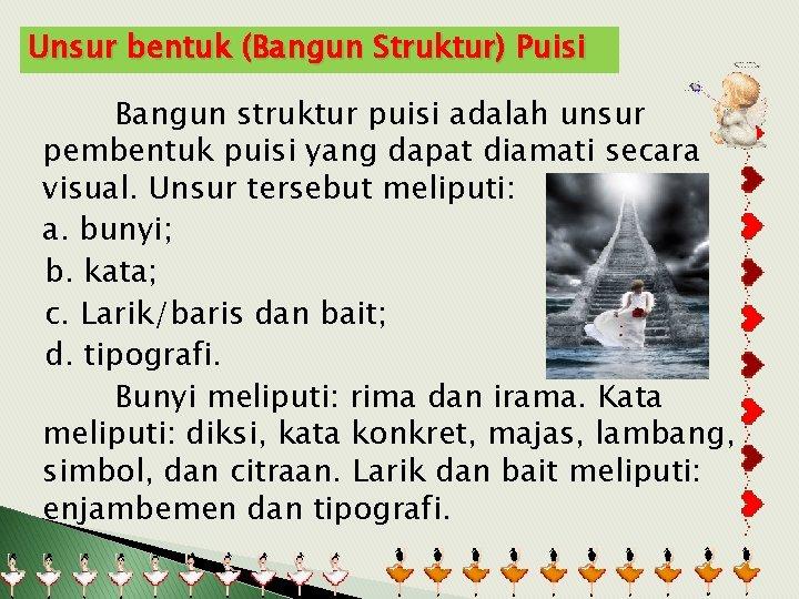 Detail Struktur Lahir Puisi Nomer 50