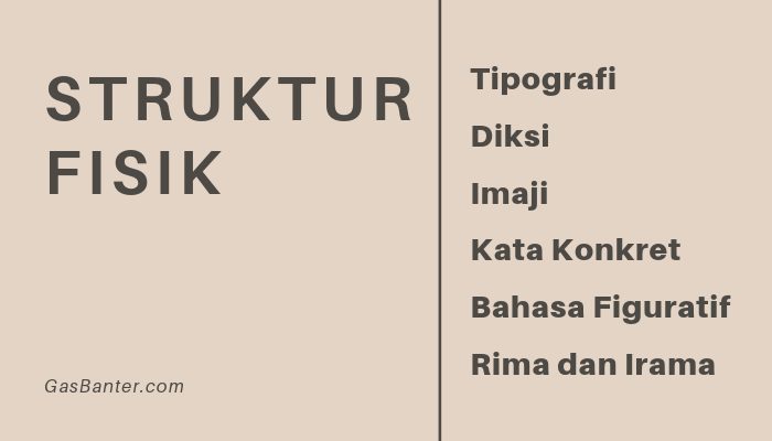 Detail Struktur Lahir Puisi Nomer 10