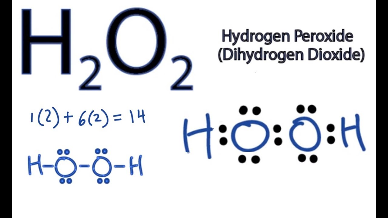 Struktur Lewis H2o2 - KibrisPDR