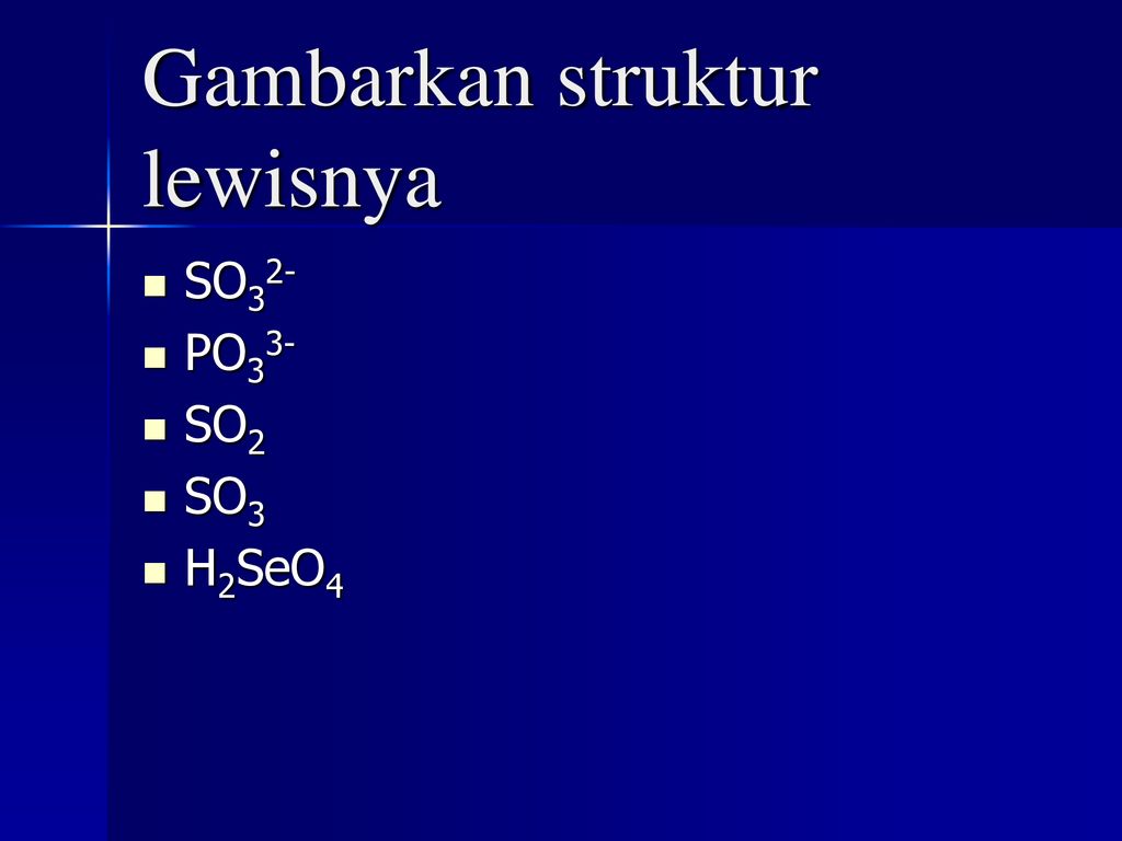 Detail Struktur Lewis O2 Nomer 41