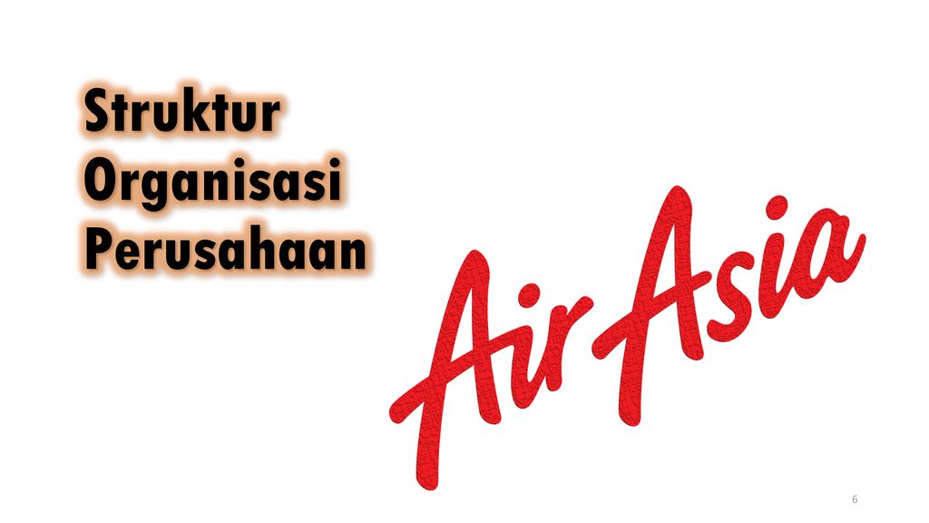 Detail Struktur Organisasi Air Asia Nomer 23