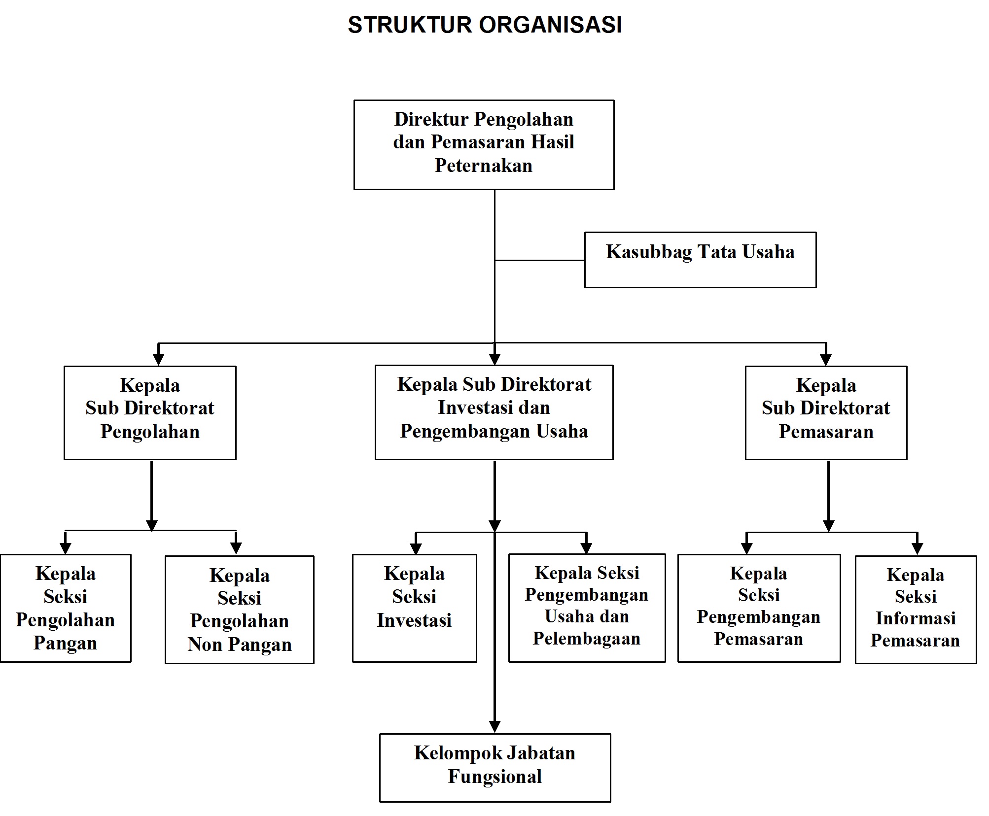 Detail Struktur Organisasi Pemasaran Nomer 5