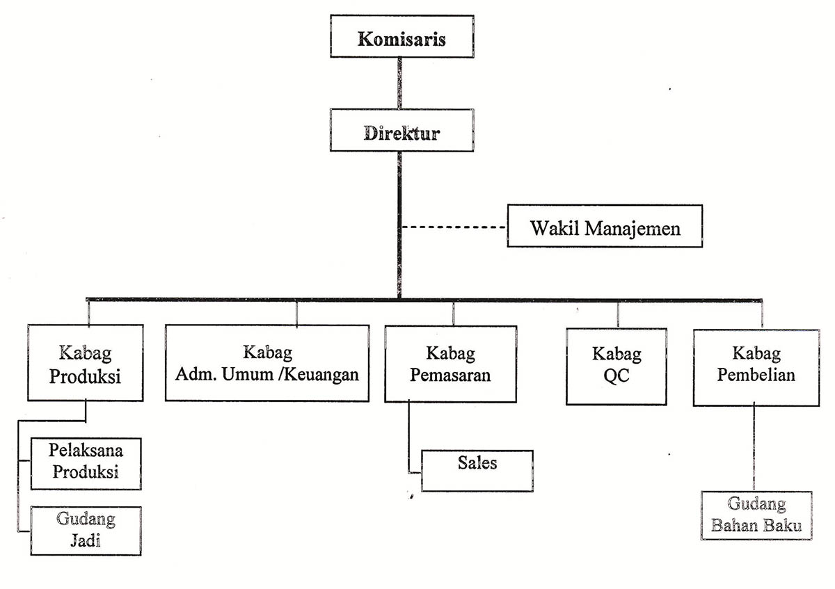 Detail Struktur Organisasi Perusahaan Konsultan Nomer 20