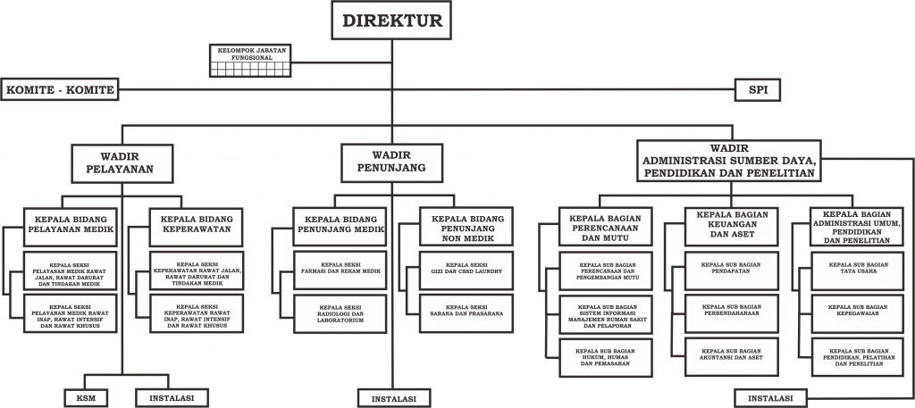 Detail Struktur Organisasi Rumah Sakit Nomer 9