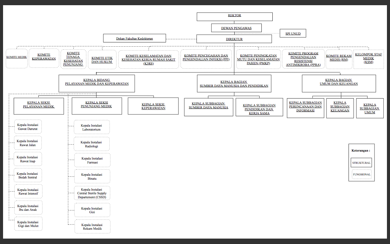 Detail Struktur Organisasi Rumah Sakit Nomer 25