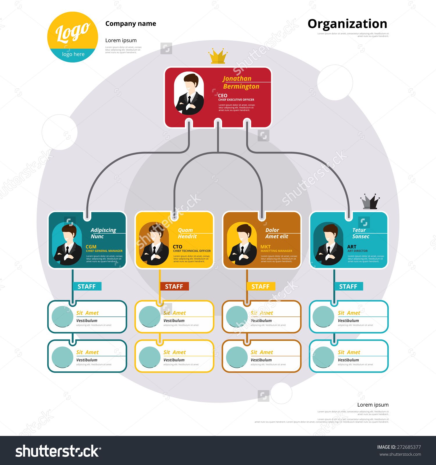 Detail Struktur Organisasi Vector Nomer 14