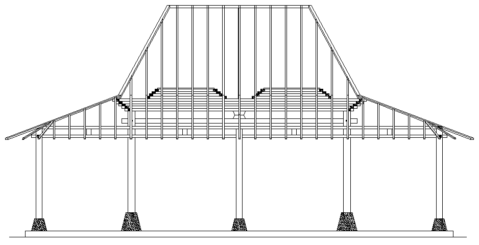 Detail Struktur Rumah Joglo Nomer 14