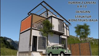 Detail Struktur Rumah Tingkat Nomer 46