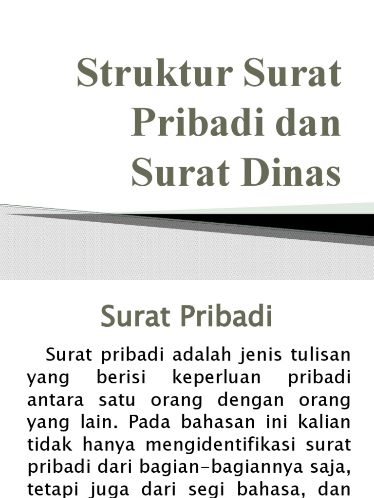 Detail Struktur Surat Dinas Nomer 53