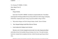 Detail Struktur Surat Niaga Nomer 41