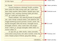 Detail Struktur Surat Pribadi Nomer 20