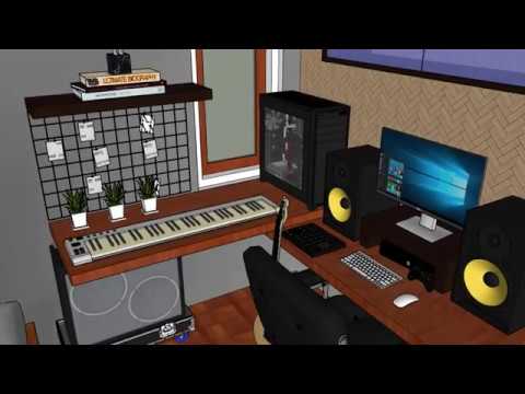 Detail Studio Musik Di Kamar Nomer 25