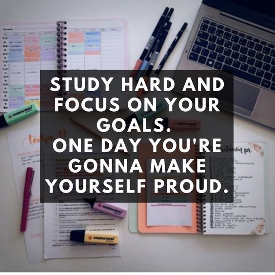 Study Goals Quotes - KibrisPDR