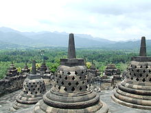 Detail Stupa Candi Borobudur Nomer 11