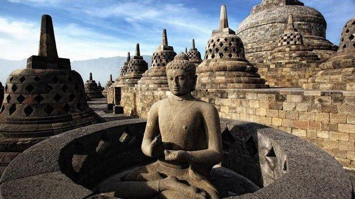 Detail Stupa Candi Borobudur Nomer 20