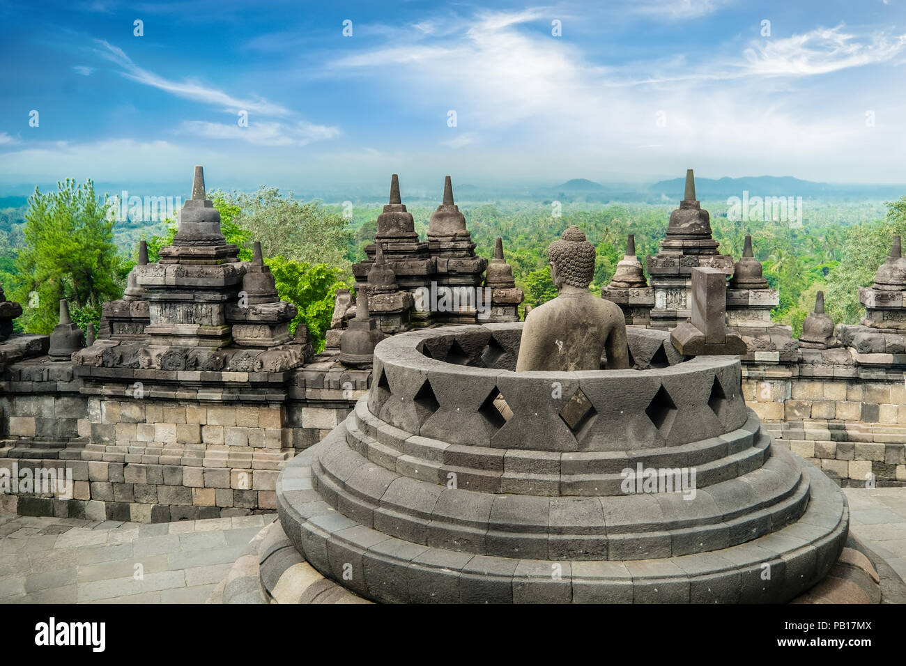 Detail Stupa Candi Borobudur Nomer 38