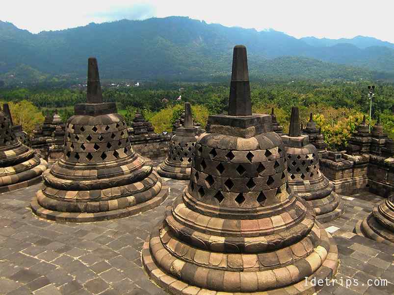 Detail Stupa Candi Borobudur Nomer 41