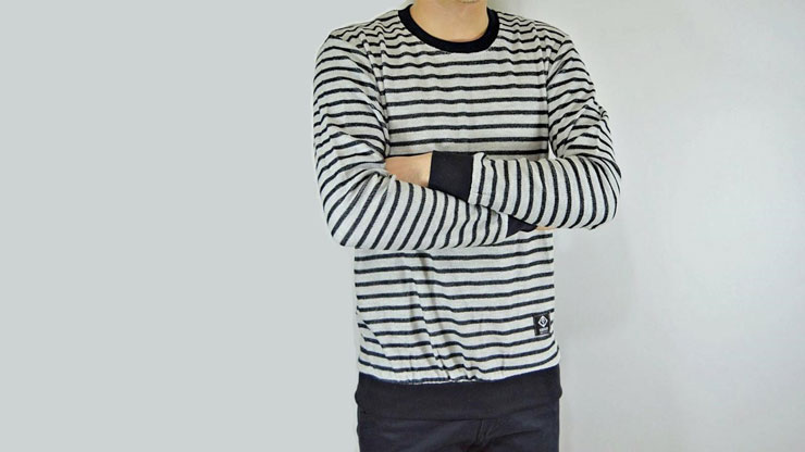 Detail Style Baju Stripe Pria Nomer 6