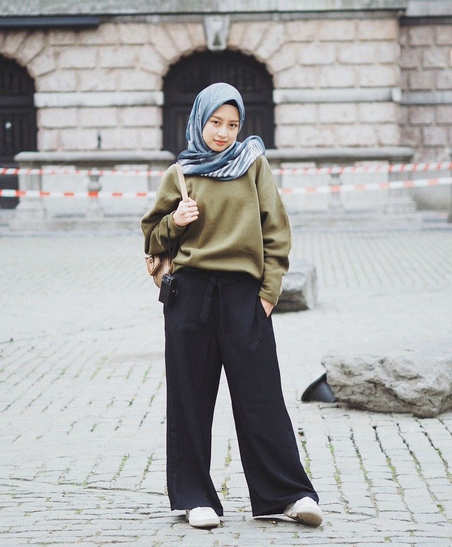 Detail Style Hijab Anak Kuliahan Nomer 20
