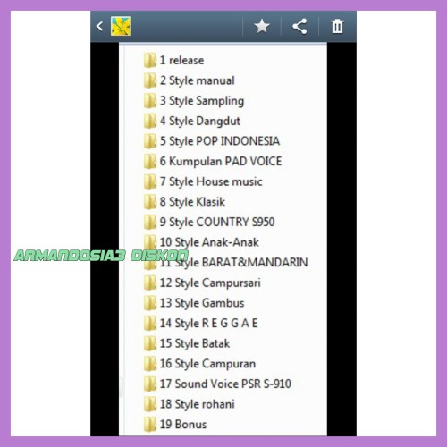 Detail Style Keyboard Pop Batak Nomer 15