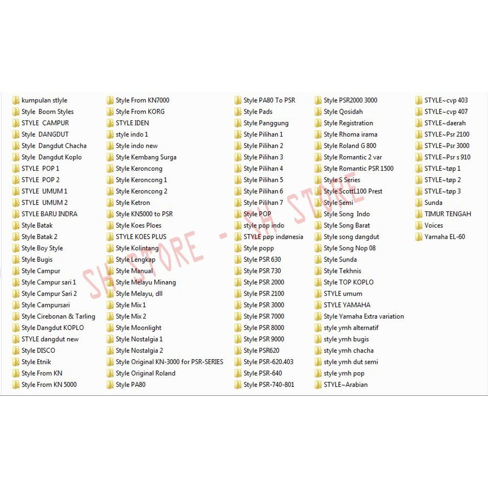 Detail Style Keyboard Pop Batak Nomer 29