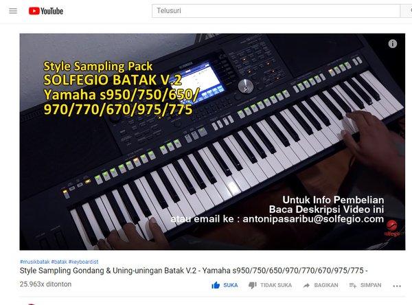 Detail Style Keyboard Pop Batak Nomer 5