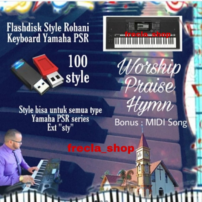 Detail Style Musik Keyboard Rohani Nomer 15