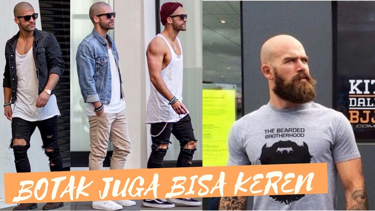 Detail Style Pria Botak Keren Nomer 12