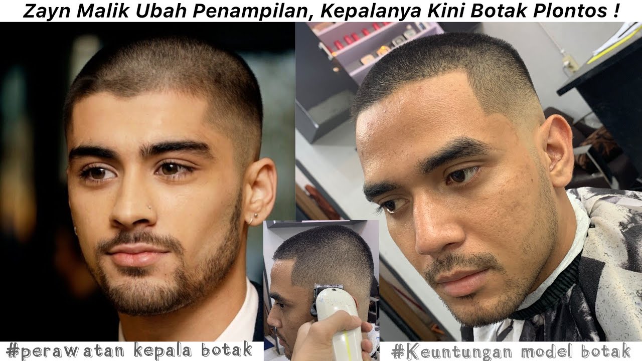 Detail Style Pria Botak Keren Nomer 17