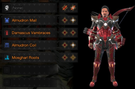 Detail Stylish Dancer Armor Set Nomer 52