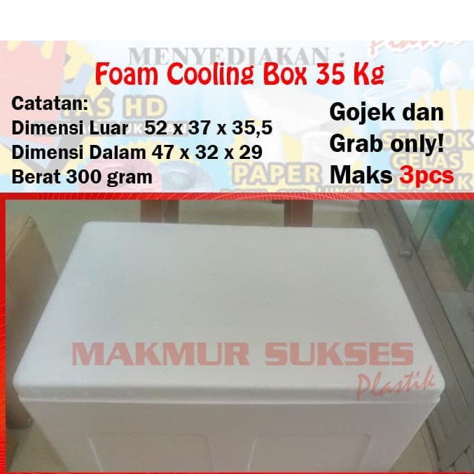 Detail Styrofoam Ukuran Nomer 14