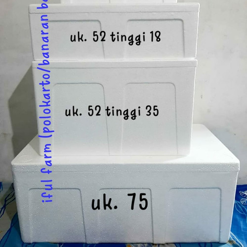 Detail Styrofoam Ukuran Nomer 15