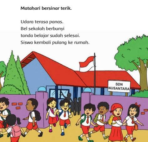 Detail Suasana Gambar Berangkat Sekolah Pagi Hari Nomer 20