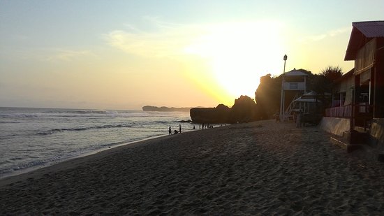 Detail Suasana Pantai Di Sore Hari Nomer 31