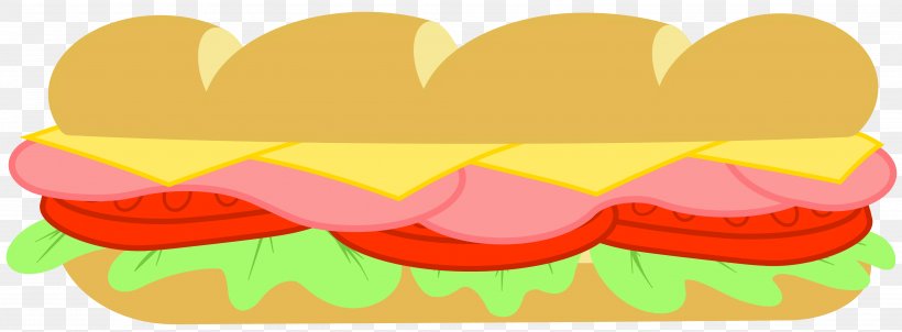 Detail Submarine Sandwich Clipart Nomer 13