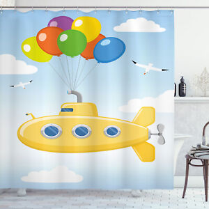 Detail Submarine Shower Curtain Nomer 41