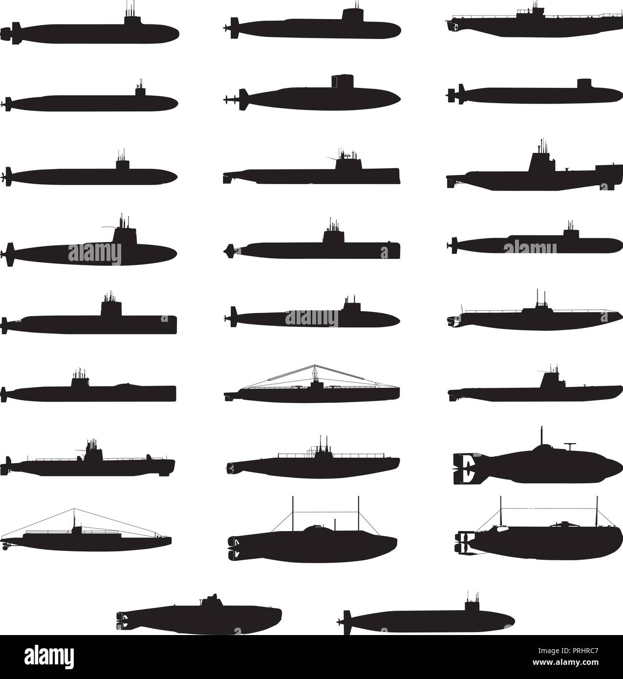 Detail Submarine Silhouettes Nomer 2