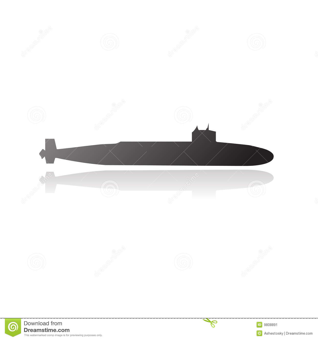 Detail Submarine Silhouettes Nomer 21