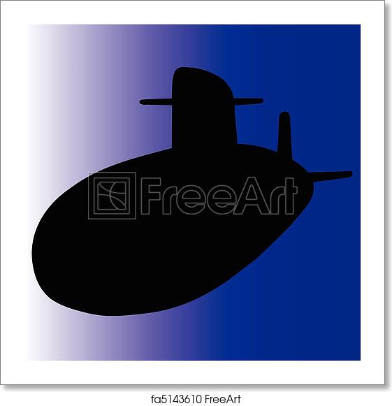 Detail Submarine Silhouettes Nomer 25