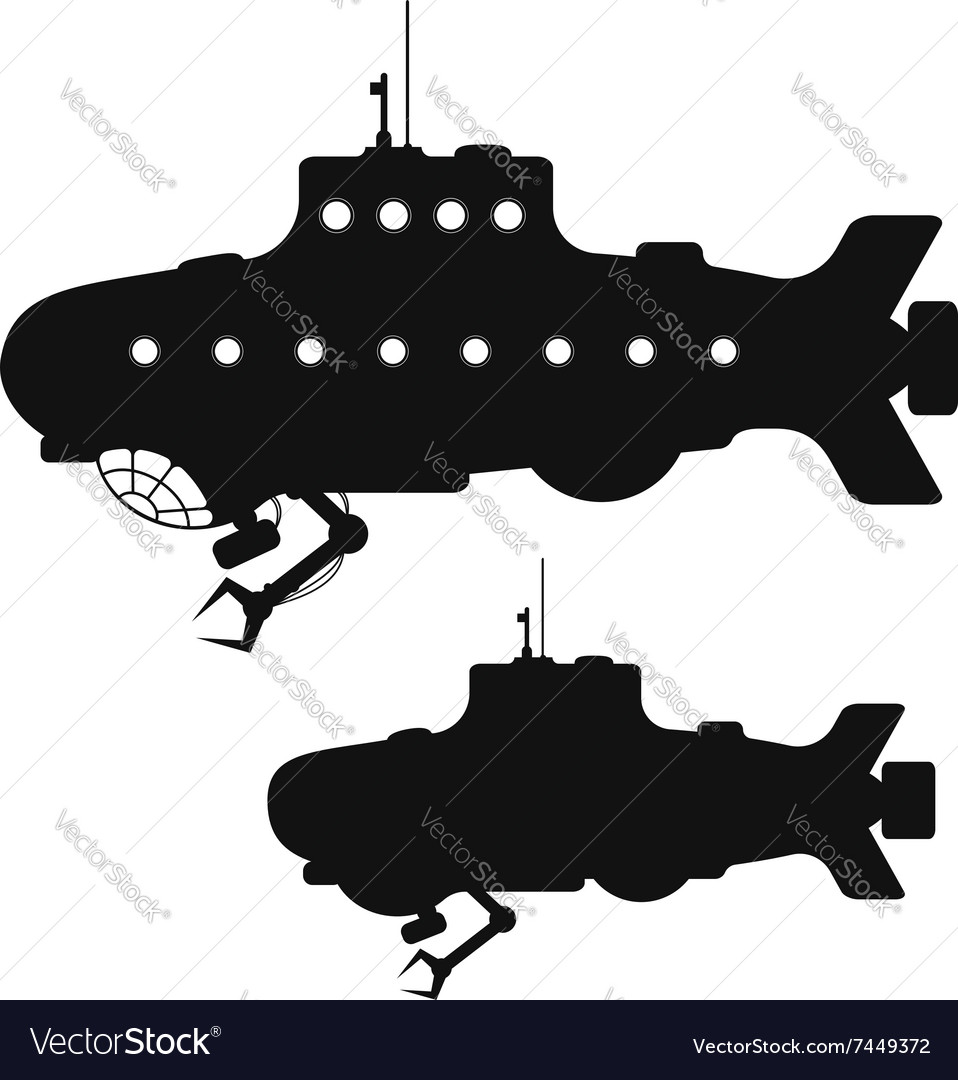 Detail Submarine Silhouettes Nomer 29