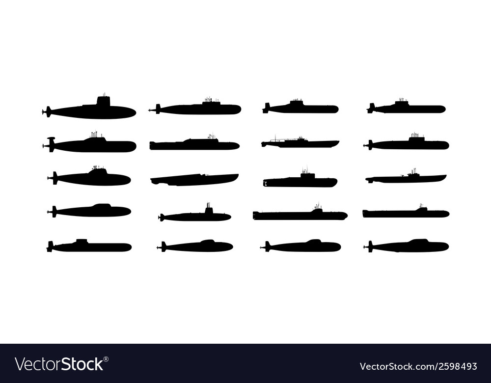 Detail Submarine Silhouettes Nomer 30
