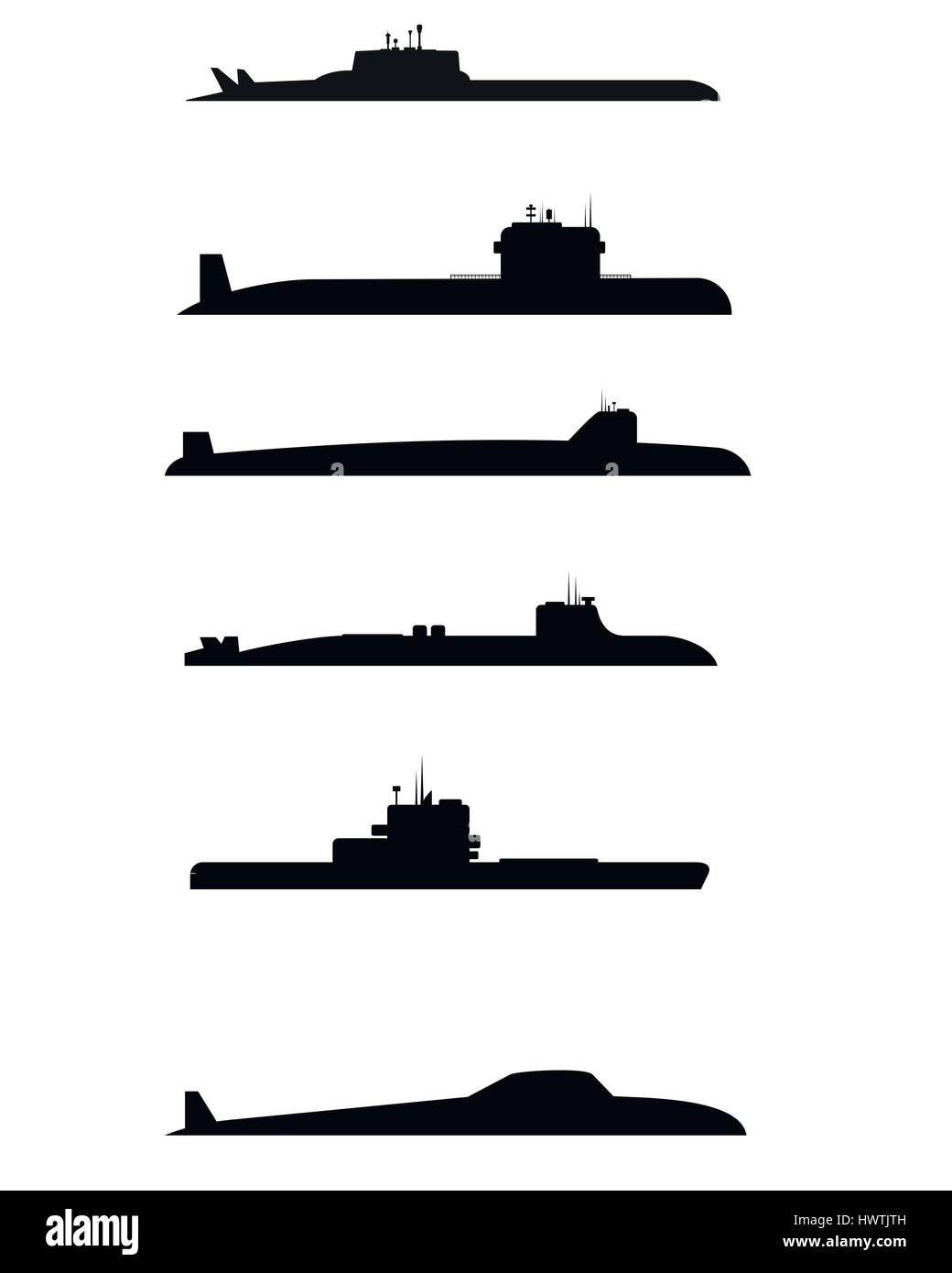 Detail Submarine Silhouettes Nomer 5