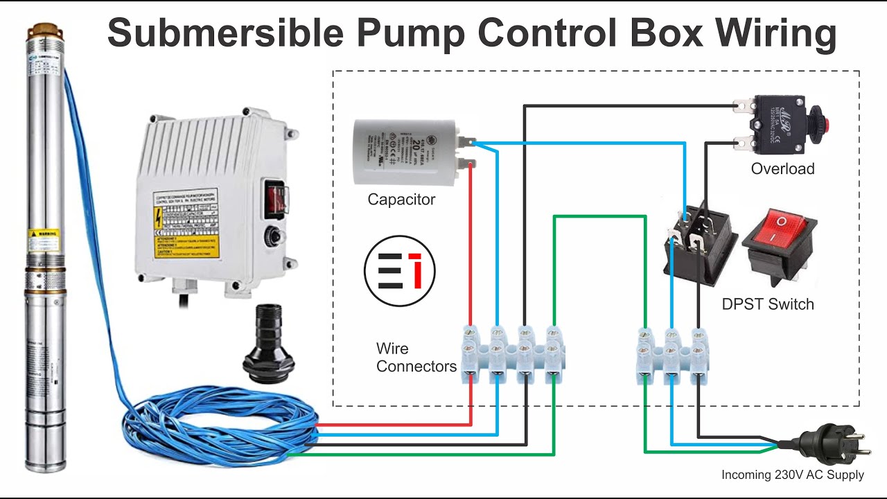 Submersible Pump Wiring Diagram - KibrisPDR