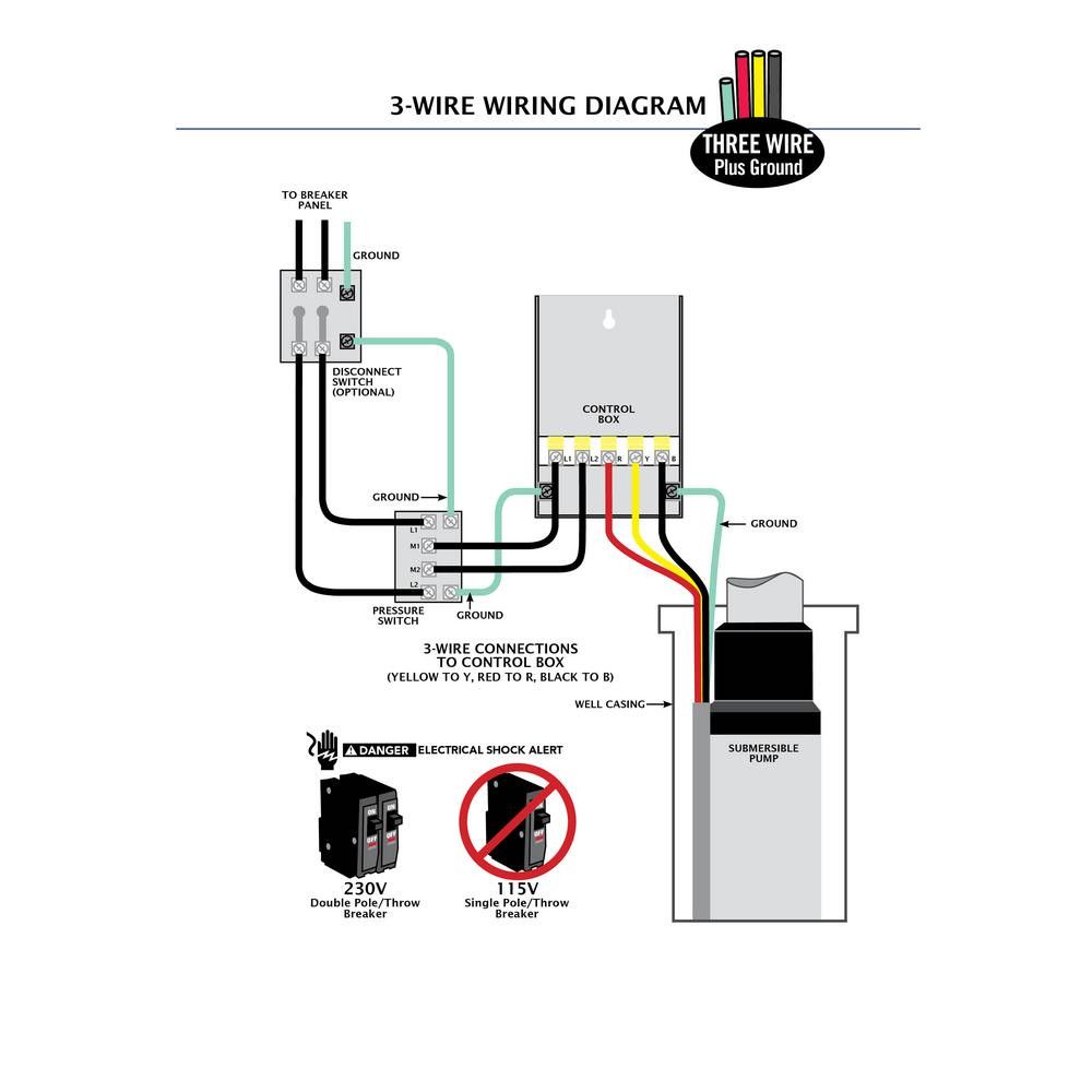 Detail Submersible Pump Wiring Diagram Nomer 16