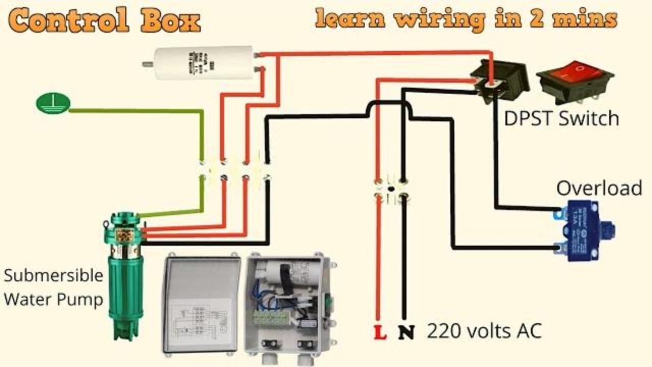 Detail Submersible Pump Wiring Diagram Nomer 5