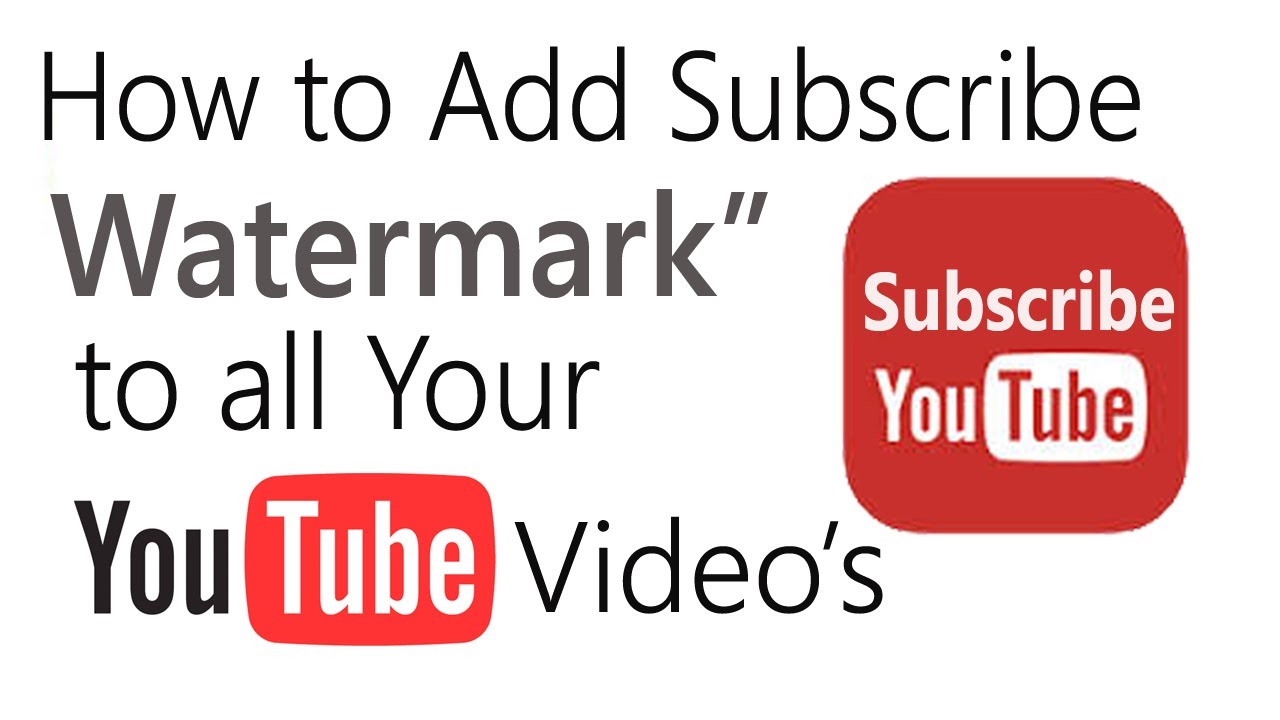 Detail Subscribe Youtube Watermark Nomer 36
