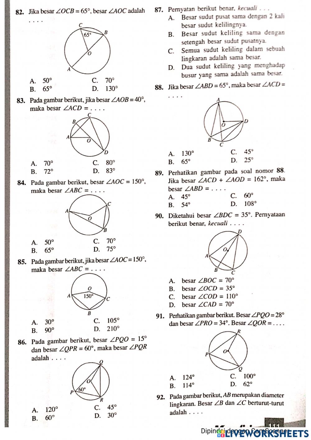 Detail Sudut Dan Lingkaran Nomer 11