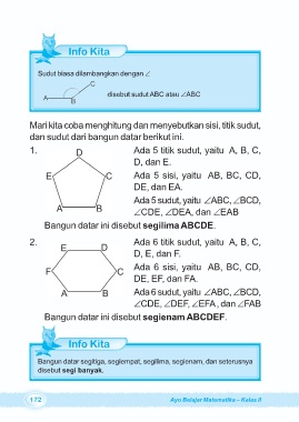 Detail Sudut Segi Enam Nomer 12